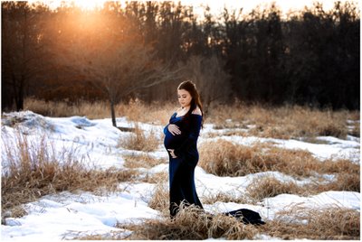 Sunset Maternity: Outdoor Maternity Photos