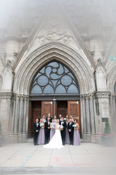 Milwaukee Wedding Photographers: Gesu Church Doors
