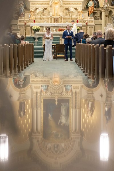 Wedding in Church: Milwaukee 