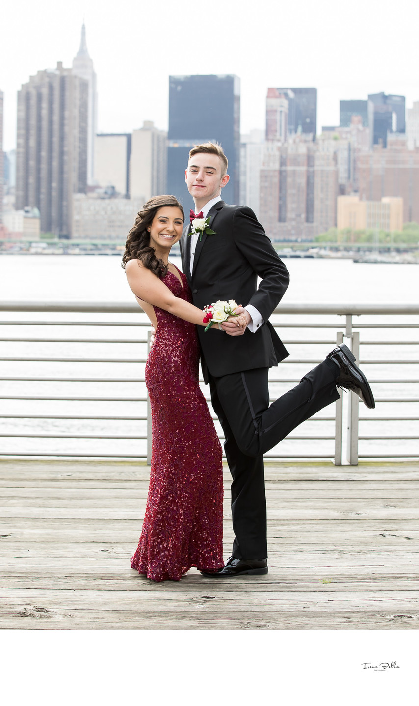 Long Island City Piers Prom Photographer