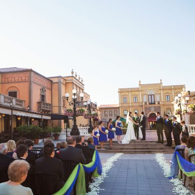 Disney Epcot Italy Wedding