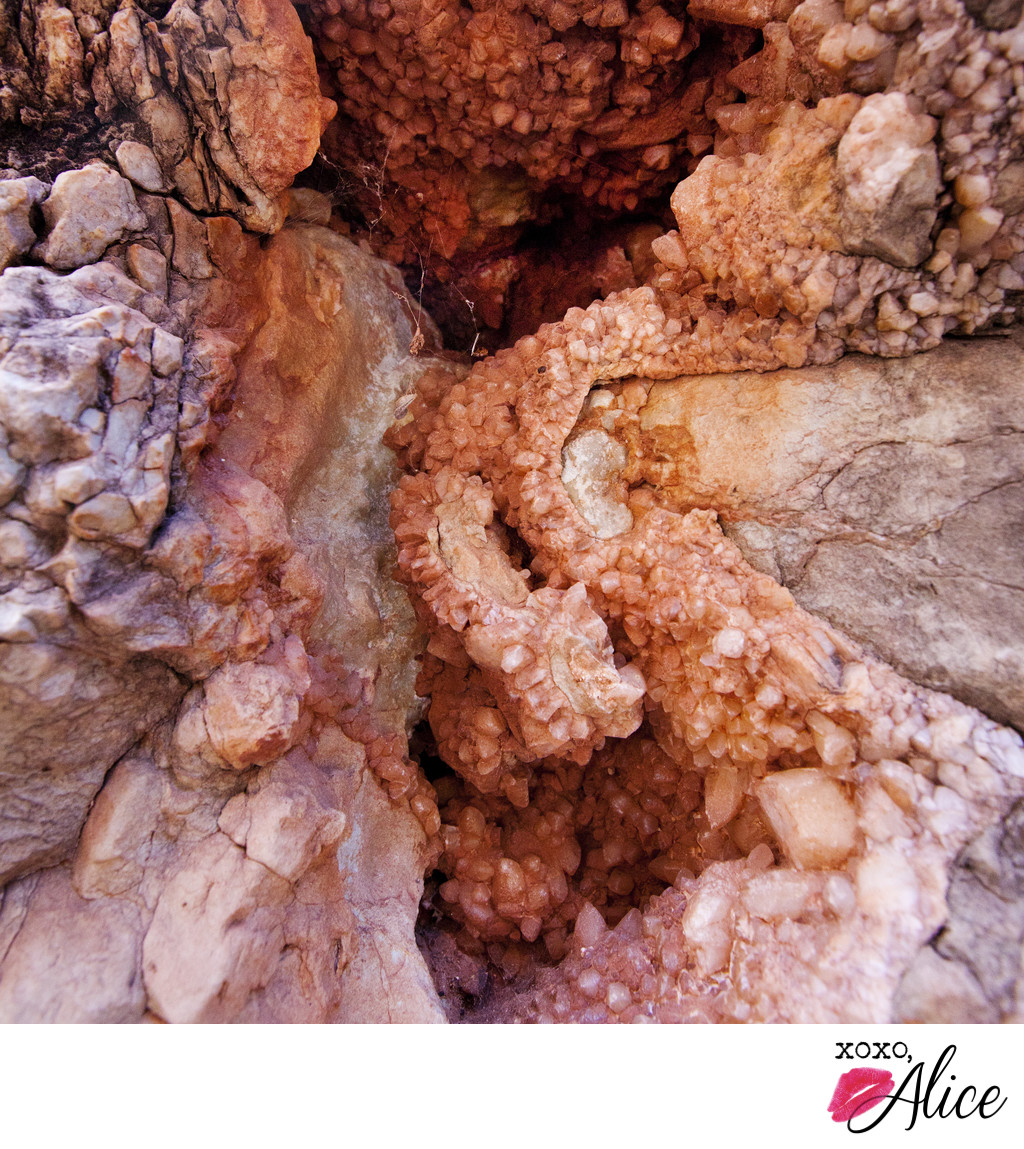 geode in the grand canyon landscape photography red roc