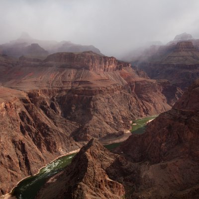 colorado river in grand canyon national park tonto