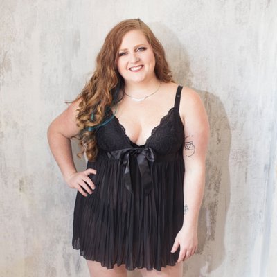 This Negligee is Available in Multiple Colors and Sizes