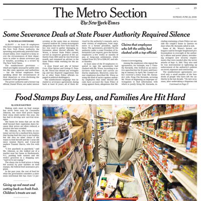 NY Times Metro Photos