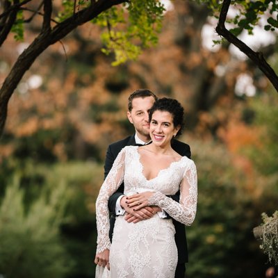 Brooklyn Botanical Garden Wedding Photos 