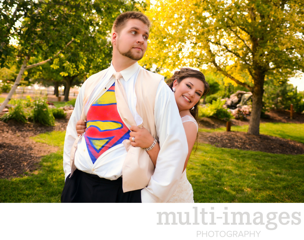 Super Man Wedding 