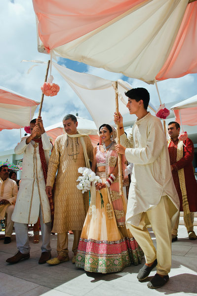 Outdoor Hindu Wedding Ceremony