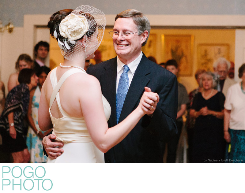 The Pogo Wedding: Em dancing with her dad
