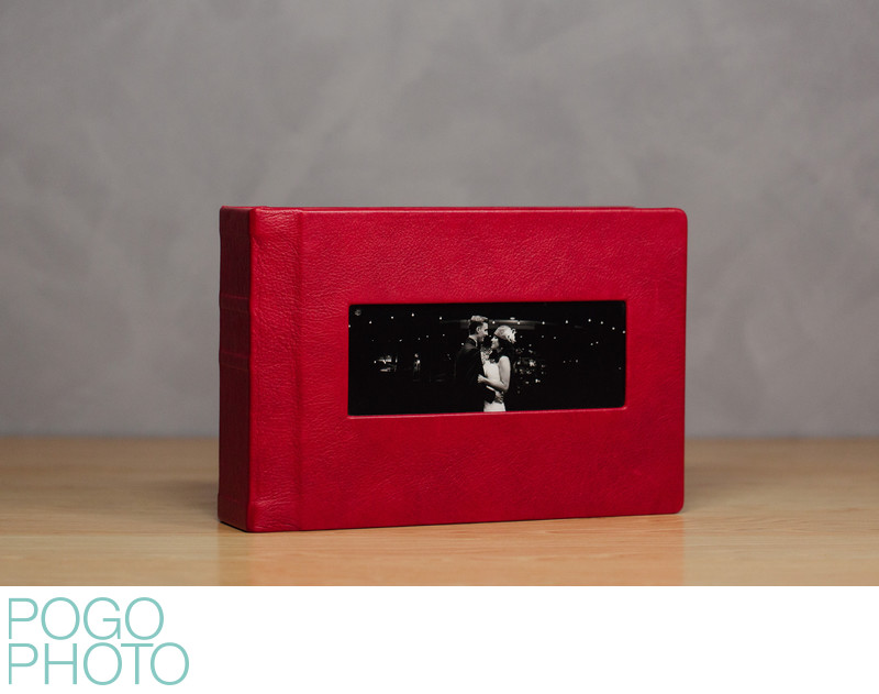 Pogo Photo Signature Album with Passion Red Leather