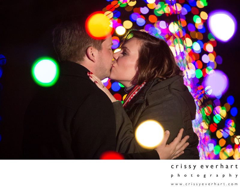 Christmas Proposal and Engagement Session