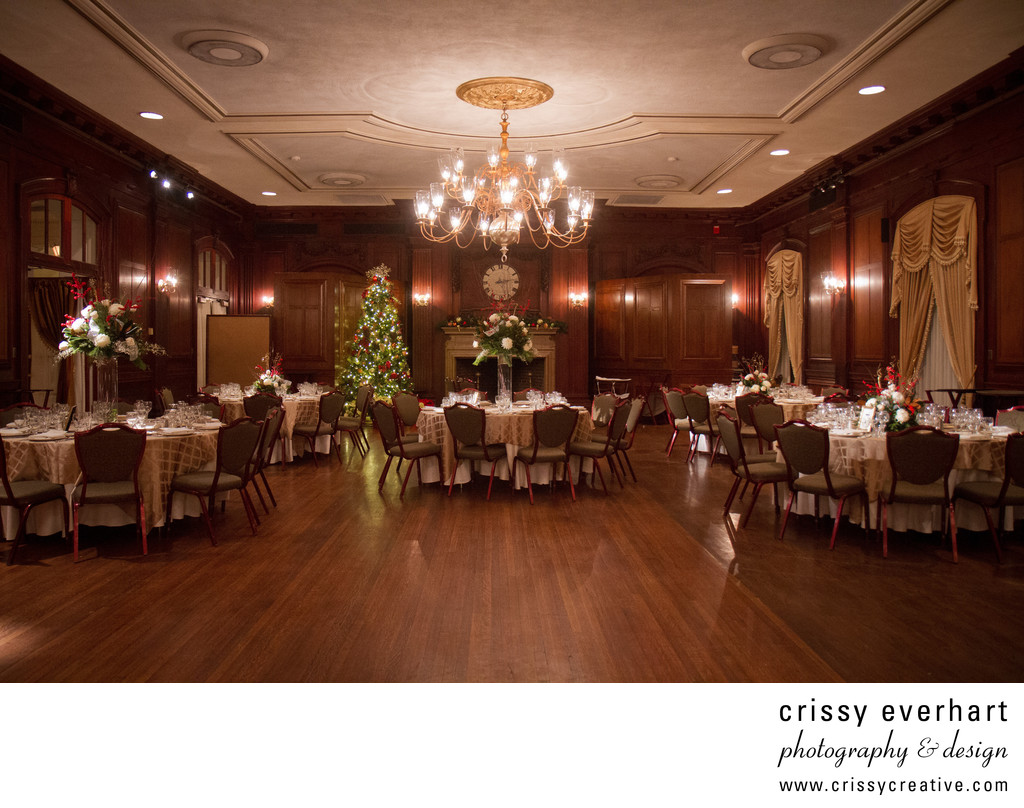Union League Lincoln Room Holiday Wedding