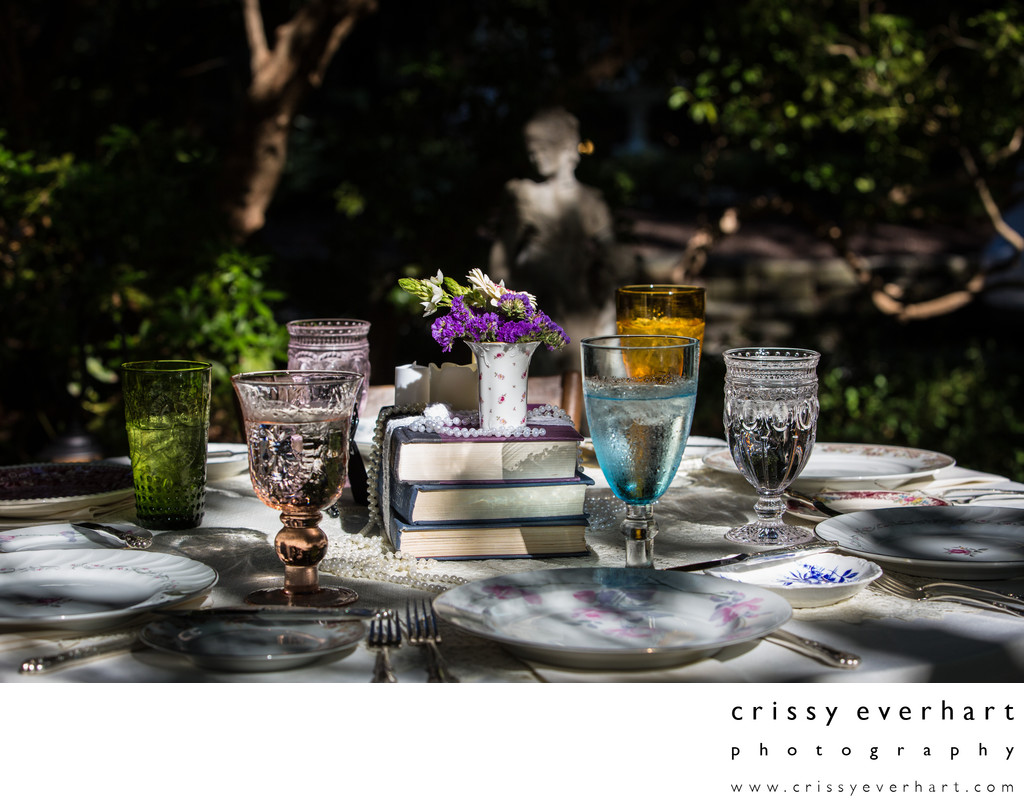 West Chester Wedding - Vintage China and Glassware