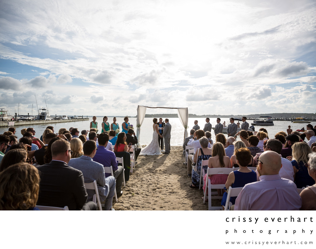 Hyatt Place Dewey Beach Wedding Ceremony in Delaware