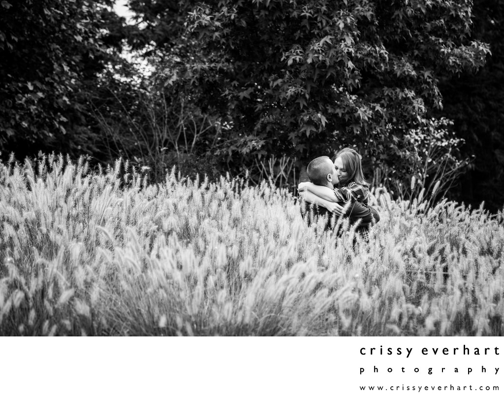 Black and White Photos - Engagement Photography in PA