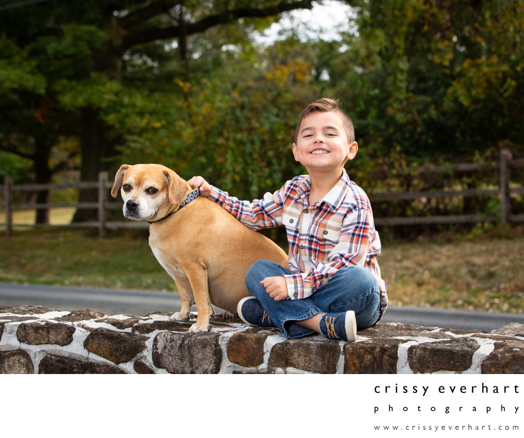 Photos with Kids and Pets in Chester County