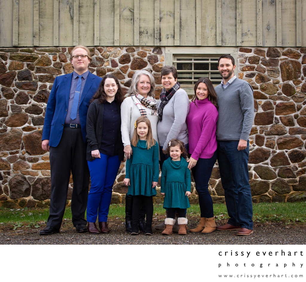 Extended Family Photos in Chester County