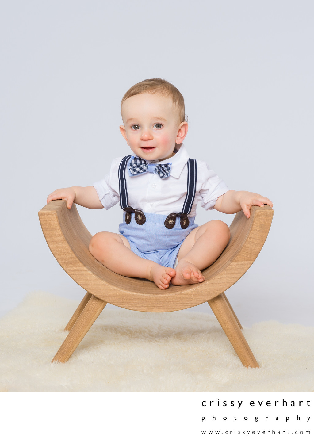 First Birthday Studio Photos with Props