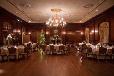 Union League Lincoln Room Holiday Wedding