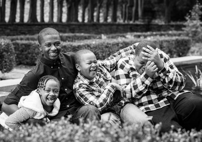 Family Portraits of Four Siblings at Ridley Creek