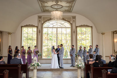 Brigalias Chapel Wedding Ceremony in Sicklerville, NJ