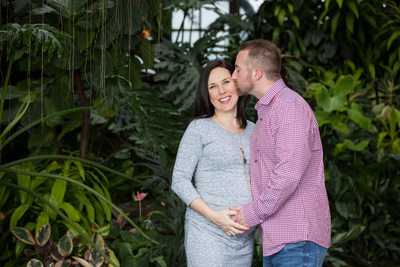 Longwood Gardens Maternity Session in Chester County