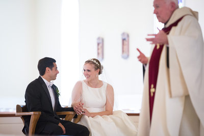 Malvern Prep Wedding Ceremony - Catholic Service