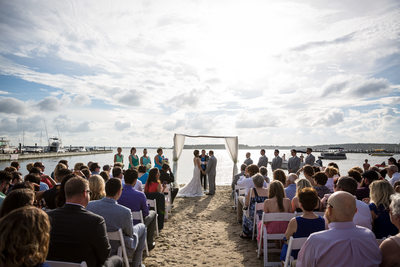 Hyatt Place Dewey Beach Wedding Ceremony in Delaware