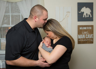 In Home Nursery Newborn Pictures - Delaware County