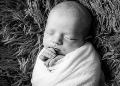 Sleeping Baby Newborn Portrait Studio