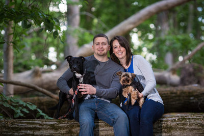 Engagement Photos with Dogs - Pet Photographer
