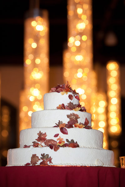Phoenixville Foundry Fall Wedding Cake