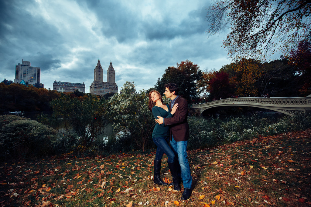Fun Engagement Shoot Central Park NYC