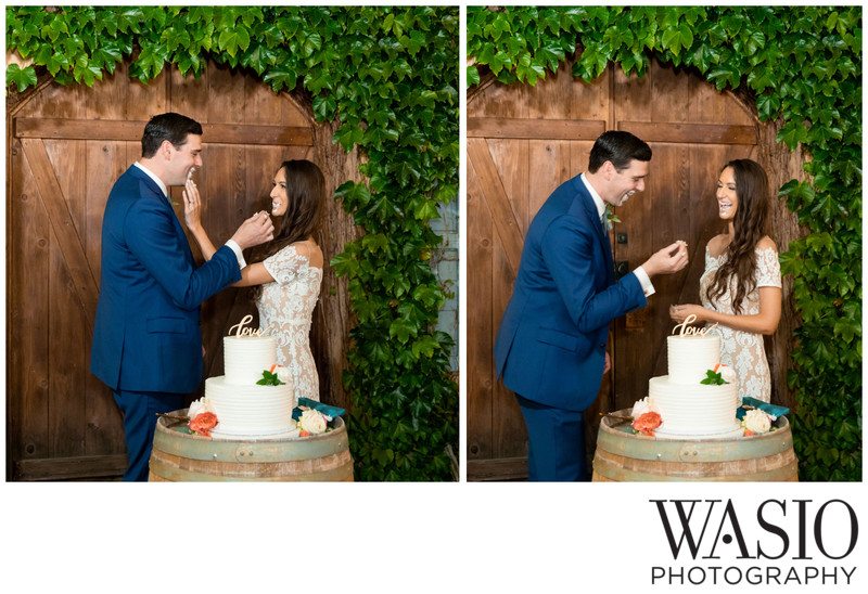 Wedding Cake Smashing at Milagro Winery