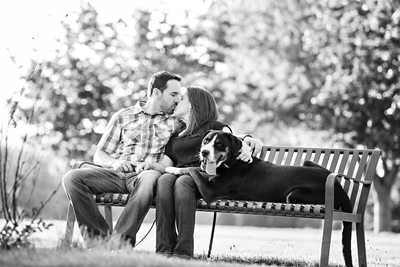 Cheeseman Park Couple Denver engagement photography