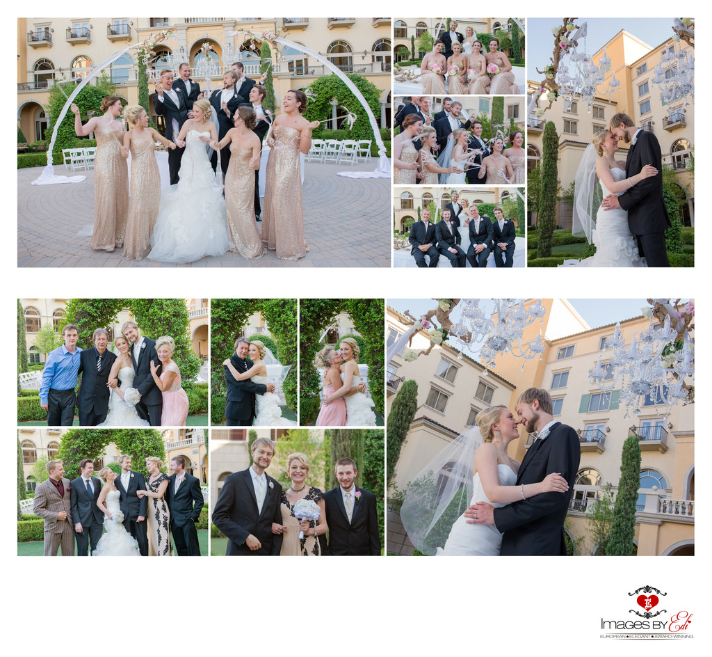 Hilton Lake Las Vegas Resort and Spa Wedding Album-Family and wedding party
