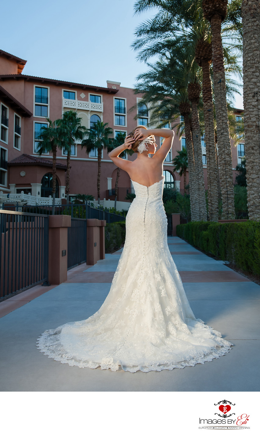 Bride at Westin Lake Las Vegas Resort & Spa | Vegas Wedding Photographer | Images by EDI