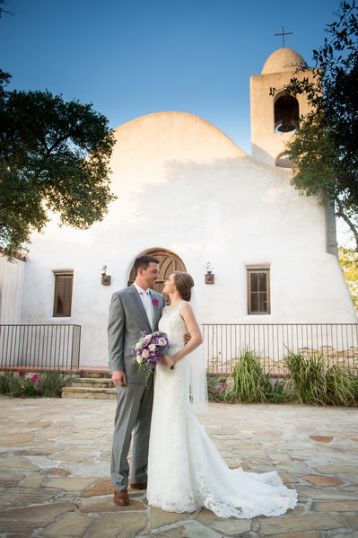 Beautiful Wedding Day Portraits at Lost Mission