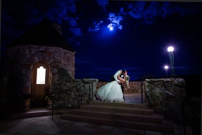 Night Time Wedding Long Exposure Cherokee Ranch