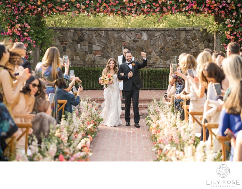 Just Married The Estate at Yountville Photographers