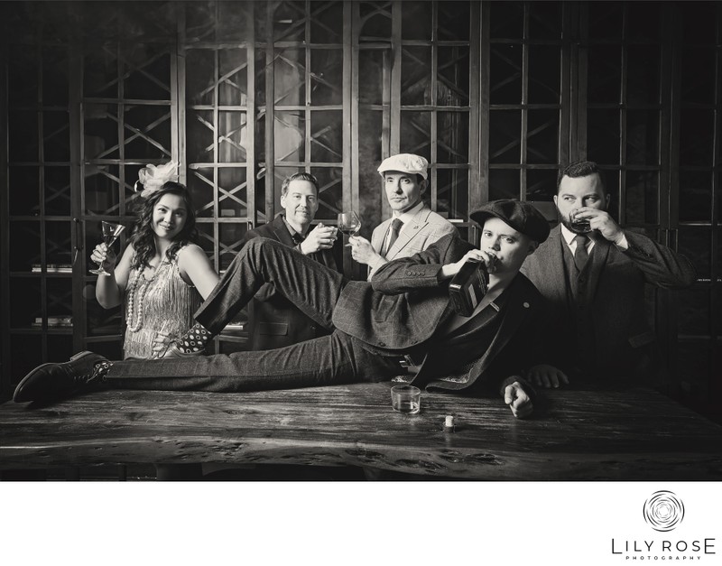 Prohibition Style Photo Shoot Napa Photographers Prohibition Style Photo Shoot Napa Photographers