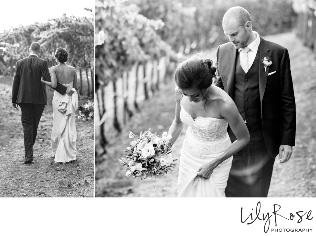 Kunde Family Winery Sonoma Photography Wedding Couple