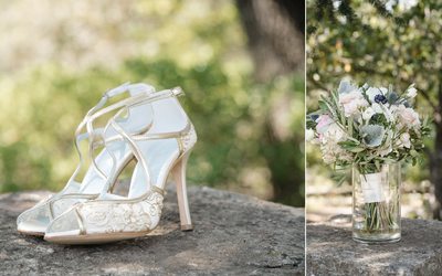 Bridal Shoes Kunde Winery Kenwood Wedding Photographers