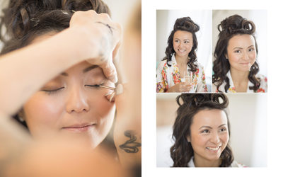 Cornerstone Sonoma Wedding Photographers Bridal Makeup