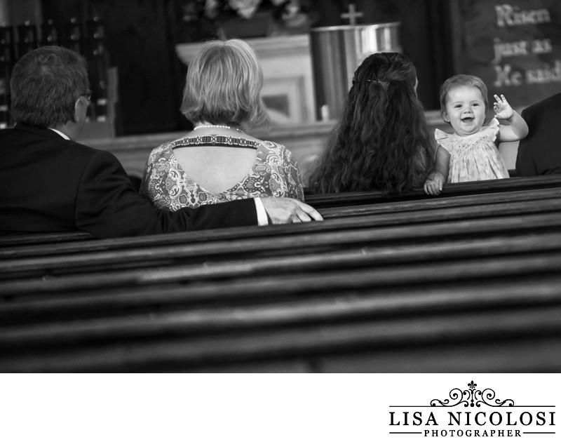 Wedding Ceremony at St. Patrick's Church in Southold