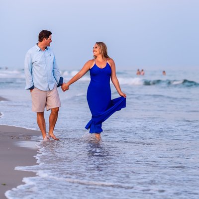 Robert Moses State Park Beach Engagement Session