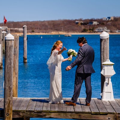 Wedding at Gurney's Star Island Resort