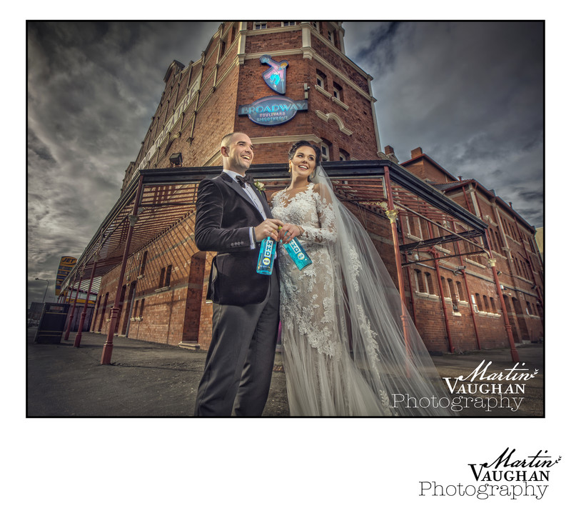 Best wedding photographer North Wales at Broadway Boulevard