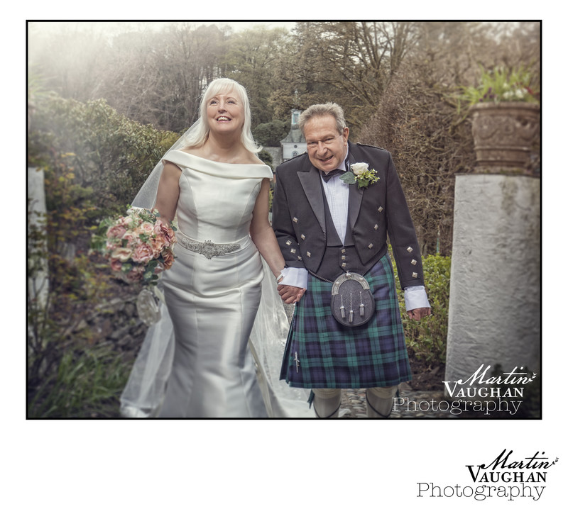 Portmeirion wedding photographer for Cherylyn and Brian