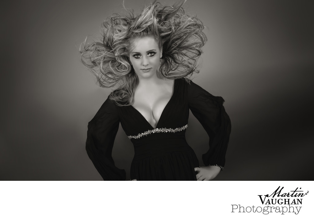 Hair model photographs for L'Oreal competition